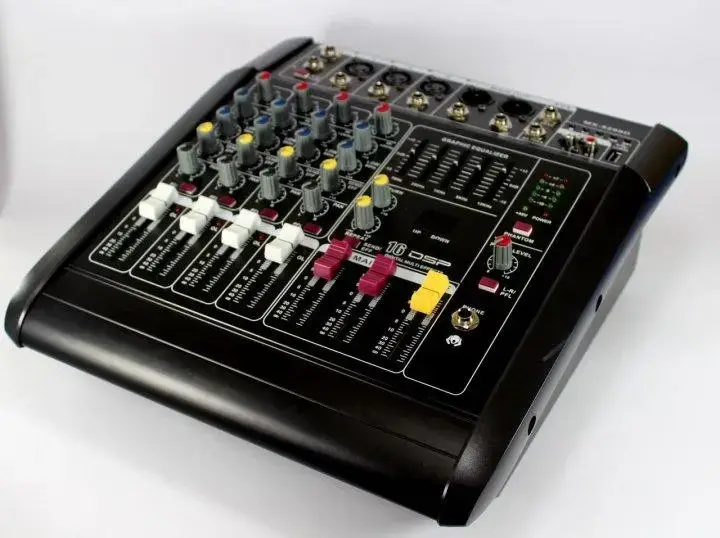 4-х канальный Bluetooth аудио микшер с USB Mixer BT 5300D/5200D 4ch — изображение 5