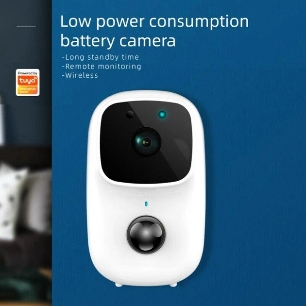 Домофон WiFi B90 Smart Doorbell с функцией видеозаписи Беспроводная видеокамера дверного звонка — изображение 3