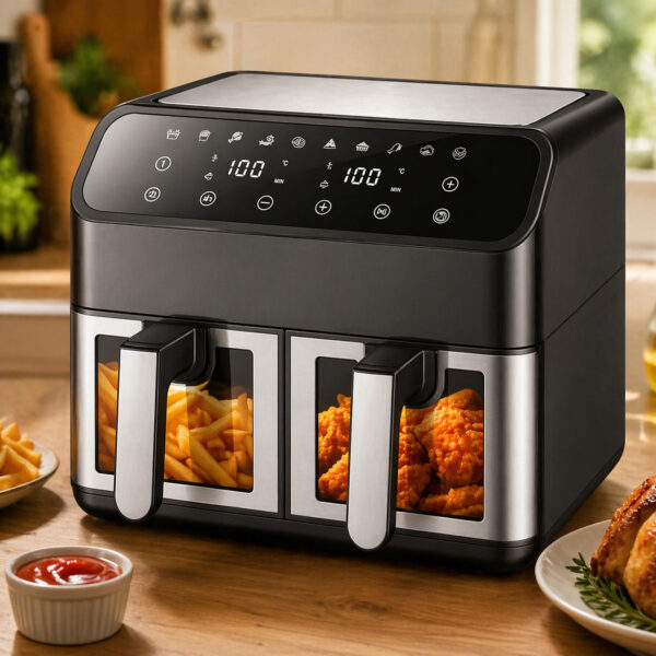 Аэрофритюрница DOMOTEC Air Fryer MS-3226 , 4800 Вт 13 л