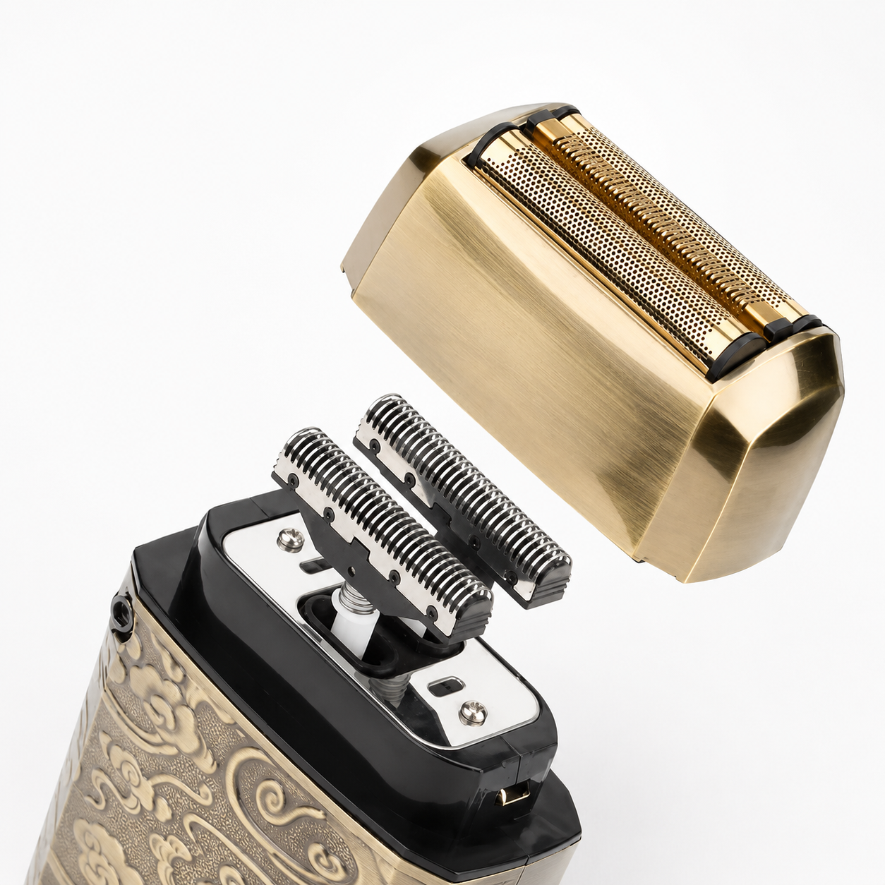 Бритва VGR V 336 Gold / Шейвер аккумуляторная с тройным лезвием / Электробритва 8500 об/мин — изображение 4