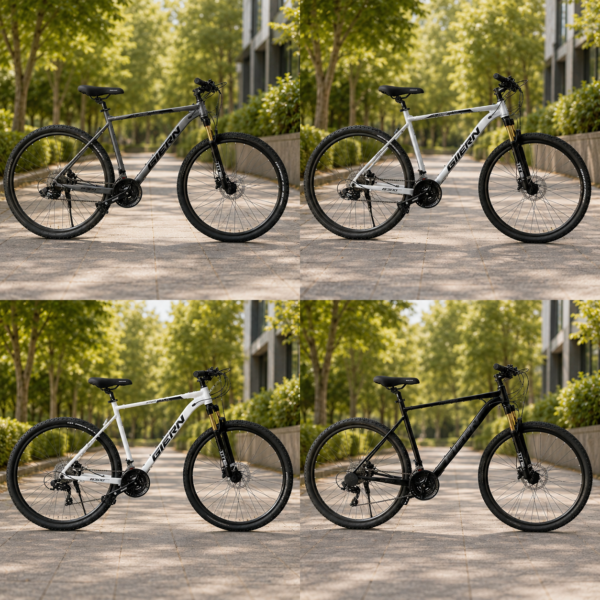 Горный велосипед 29" с алюминиевой рамой 21" и гидравлическими тормозами Shimano