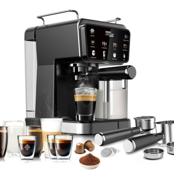 Кофемашина Zepline ZP-6803/3000 Вт, 20 Bar, 8 напитков, ESPRESSO COOL