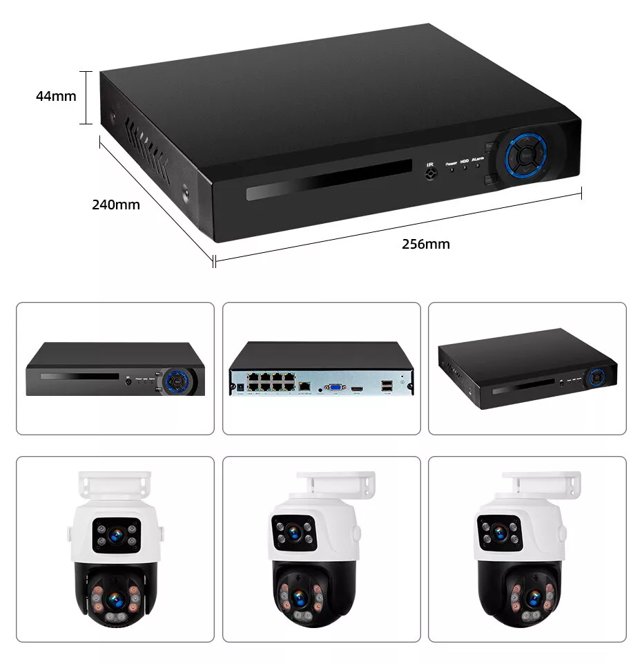 Комплект видеонаблюдения проводной с просмотром через 3G сеть DVR KIT 4ch металл HD набор на 4 камеры с регистратором — изображение 2
