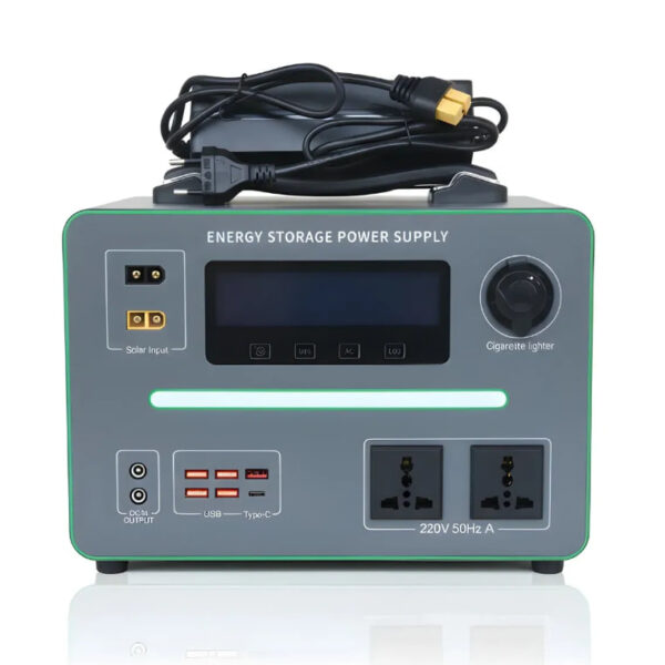Портативная зарядная станция с портами USB-A и Type-C YN30-1200W LiFePO4 | 1152WH