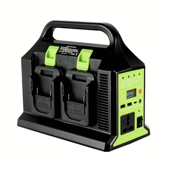 Преобразователь напряжения (UIN2) 300W с 12V на 220V / Инвертор питания с выходом 220 В для аккумуляторов LXT USB, Type-C, 12 В, LED, 1.6 кг