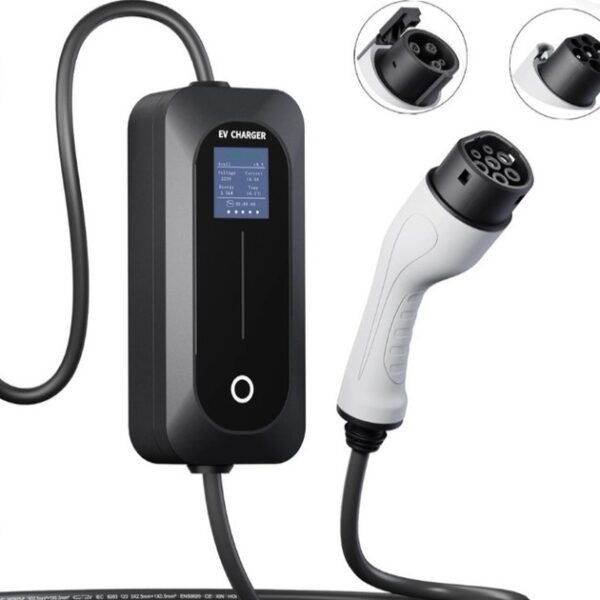 Зарядное устройство Ev Charger для электромобилей Type 1, 16 A, 3.5 кВт, 1-фазное